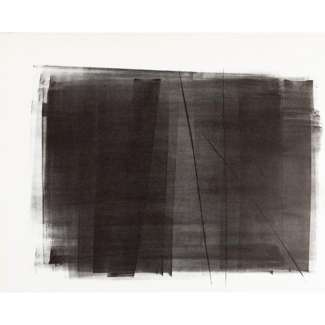Hans HARTUNG (1905-1989) Abstract composition, 1966 Original lithograph Unsigned On poster paper 66 x 65 cm (c. 26 x 26...