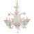 Chandelier in Pink Murano Glass, 1950s For Sale - Image 9 of 9