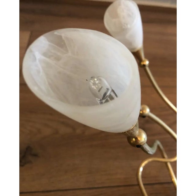 Large Mid-Century Modern Wall Light, 1960s For Sale - Image 6 of 7