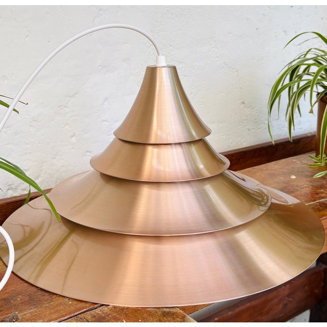 Pagoda Pendant Lamp from Nordisk Solar, 1980s For Sale - Image 9 of 13