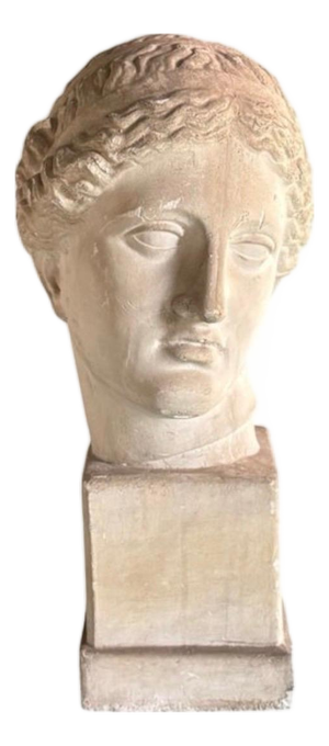 Greco-Roman Artist, Female Bust, 1960, Plaster
