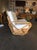Restored 5-Strand Square Pretzel Sofa & Lounge Chair Livingroom Set For Sale - Image 4 of 12