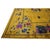 Art Deco 1920s Bold Yellow Floral Modernist Antique Chinese Art Deco Knotted Rug Carpet For Sale - Image 3 of 9