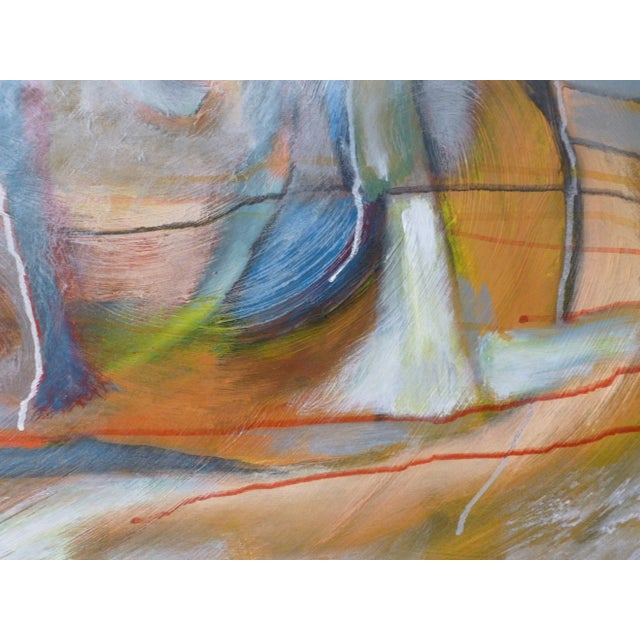 2020s "Lower Falls" Large Abstract Oil and Acrylic Painting by Scott Spencer For Sale - Image 5 of 8