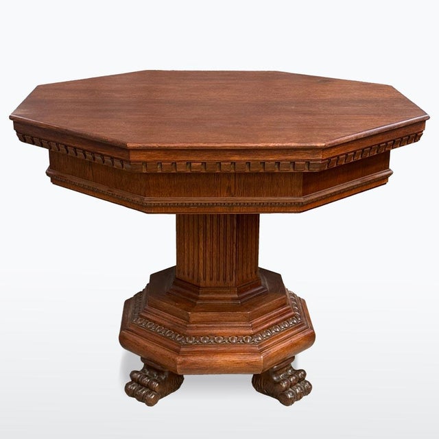 Antique Dining Table, 1880 For Sale - Image 6 of 6