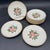 Metal Vintage Modern Orchid by Paden City Pottery 22k Gold Rim 36 Pcs For Sale - Image 7 of 12