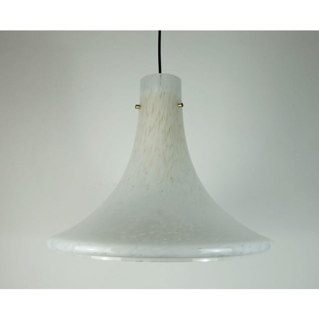 Large Vintage Pendant Light from Glashütte Limburg, 1970s For Sale - Image 10 of 11