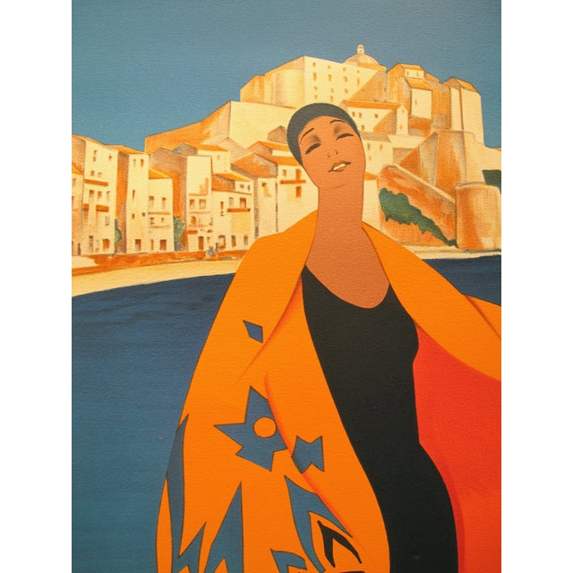 Plage De Calvi Corse Poster By Roger Broders