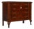 Charles X Italian Venetian Mahogany Commode with Portoro Marble Top, 1830 For Sale