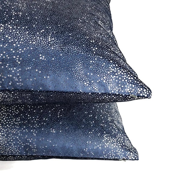 Not Yet Made - Made To Order Kravet Couture Sombra in Indigo Pillow Cover For Sale - Image 5 of 7
