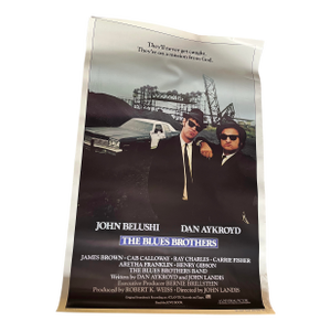 The Blues Brothers Vintage Movie Poster