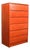 MidCentury Danish Modern Teak Highboy Tall Dresser For Sale