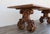 Brown Vintage 1980s Custom French Style Solid Cedar Dining Table With Ornately Carved Pedestal Bases For Sale - Image 8 of 18