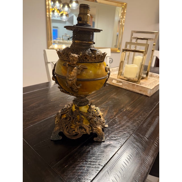 Late 19th Century Antique Figural Rochester Lamp Company New Rochester Lamp. For Sale - Image 5 of 18