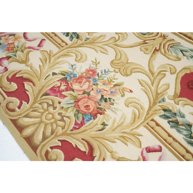 Early 21st Century Aubusson Rug 8'0" X 10'0" For Sale - Image 5 of 8