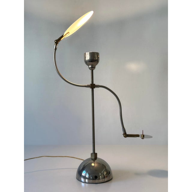 Postmodern Servoluce Table Lamp by Enzo Catellani for Catellani & Smith, Italy, 1980s For Sale - Image 14 of 18