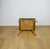 Large boucle stool seat in green-olive colour with round beech legs. A vintage stool manufactured in the 1970s. Fully...