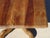 Beautiful 112cm x 112cm square Dupont-edge tabletop. The tabletop is composed of five 28mm thick solid walnut planks....