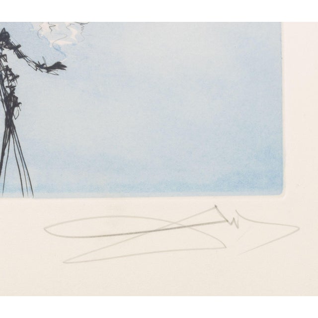 Printmaking Materials Salvador Dali "Expulse Comme Un Megot..." Etching For Sale - Image 7 of 11