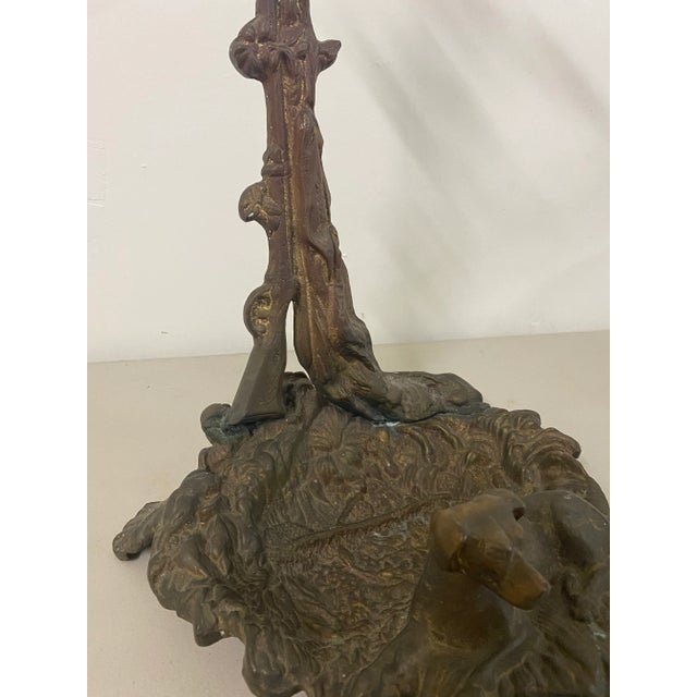 Early 20th Century Cast Iron Fireplace Tool Stand or Umbrella Stand C.1920 For Sale In San Francisco - Image 6 of 11