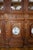 19th Century Neo-Renaissance Monumental Manor-House Display Cabinet with Integrated Porcelain Plates For Sale - Image 11 of 13