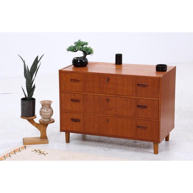 Vintage Teak Chest of Drawers, 1960s For Sale - Image 13 of 13