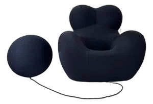 Mint Black Up5 La Big Mamma Up 2000 Chair & Up6 Ottoman Gaetano Pesce B&b Italia