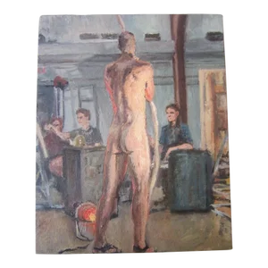 Artist Study Nude Painting