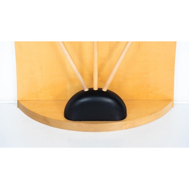 Vintage Italian Wooden Console, 1980s For Sale - Image 9 of 10