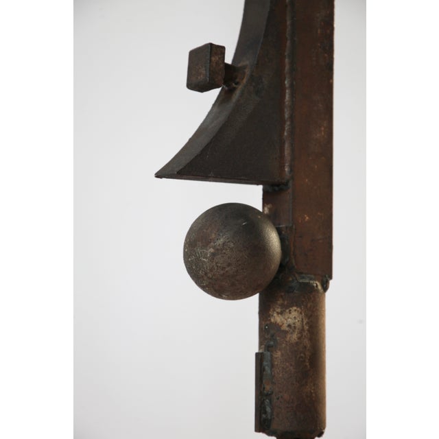Edwin Neyer, Untitled Iron Stele, 1973, Iron For Sale - Image 13 of 17