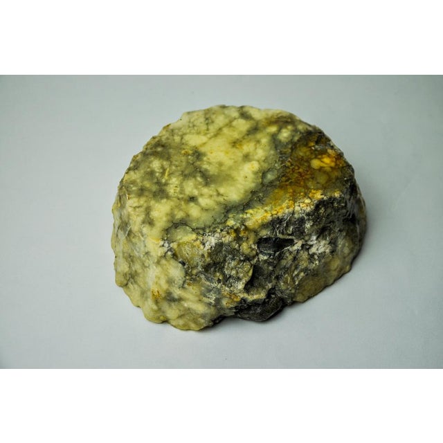 Yellow Alabaster Ashtray attributed to Romano Bianchi, Italy, 1970s For Sale - Image 6 of 7