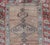 Antique Sarab Runner With Sub-Geometric Medallion Design in Red, Blue & Brown For Sale - Image 10 of 12
