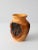 Brown Vintage Burl Wood Vase For Sale - Image 8 of 9