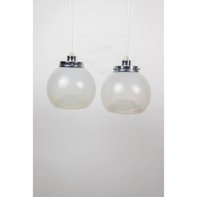 Glass Murano Glass Pendant from Mazzega, 1970s For Sale - Image 7 of 7