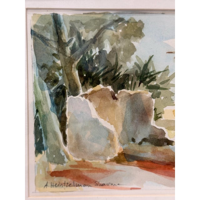 Tabby Ruins, Daufuskie Island - Original Watercolor by J. Alexandra Heintzelman Sharma For Sale - Image 4 of 11