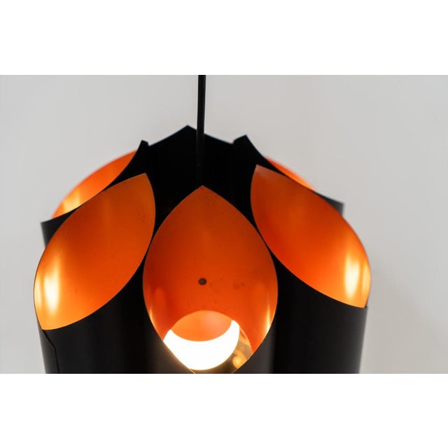 Sculptural Pendant Light by Bent Karlby for Lyfa For Sale - Image 6 of 10