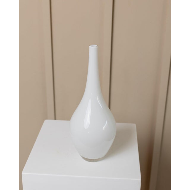 Vintage Mouth-Blown Glass Vase Salong by Johanna Jelinek for Ikea, 1990s For Sale - Image 4 of 11