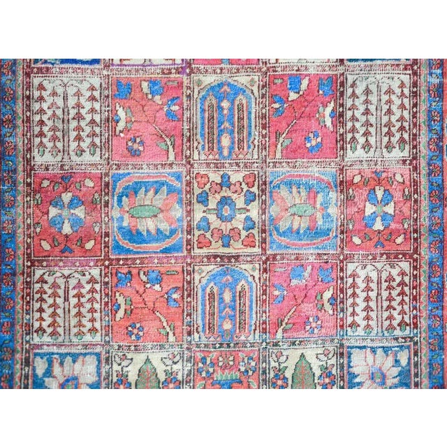 Red Mid 20th Century Bakhtiari Rug For Sale - Image 8 of 13