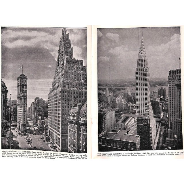 Vintage "New York the Wonder City" Book For Sale In New York - Image 6 of 9