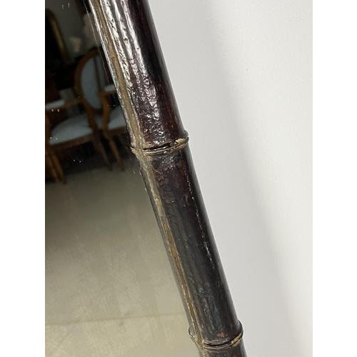Faux Bamboo Mirror, 1890s For Sale - Image 9 of 15