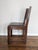 Brown 1980s Dixie Furniture Company Campaigner Desk Chair For Sale - Image 8 of 10