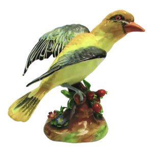 Crown Staffordshire Bird by J T Jones