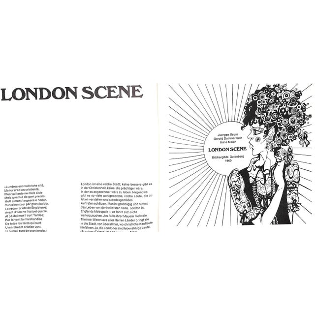Paper "London Scene" 1969 Seuss, Juergen, Dommermuth, Gerold, Maier, Hans For Sale - Image 7 of 12