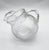 Glass Vintage Clear Depression Glass Pitcher or Vase For Sale - Image 7 of 10