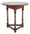Ralph Lauren Country English Style Walnut Cricket Pub Table For Sale