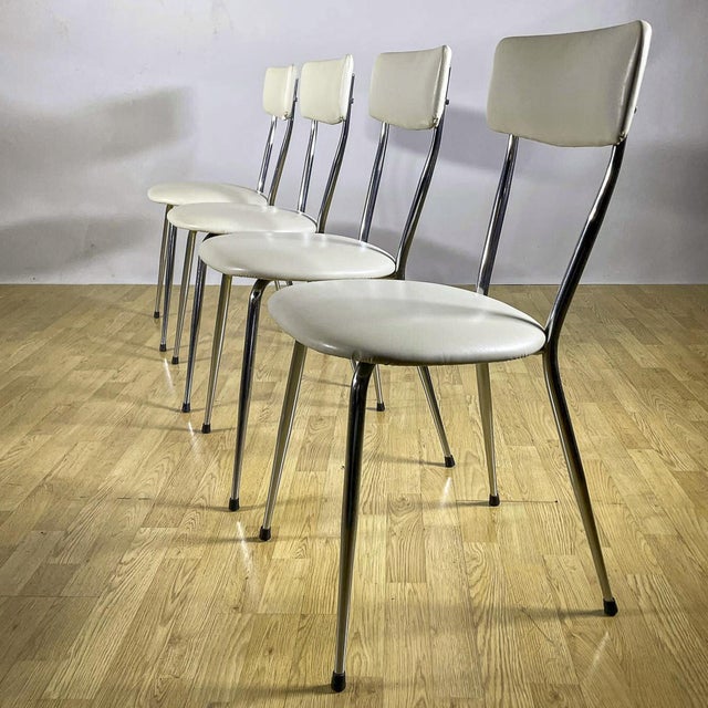 Mid-Century Style Dining Chairs, Set of 4 For Sale - Image 6 of 18