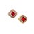 Natural Finely Faceted Quality Tourmaline Diamond Earrings 14k Gold 4.47 TCW Certified $6,970 112167 This is a Unique...