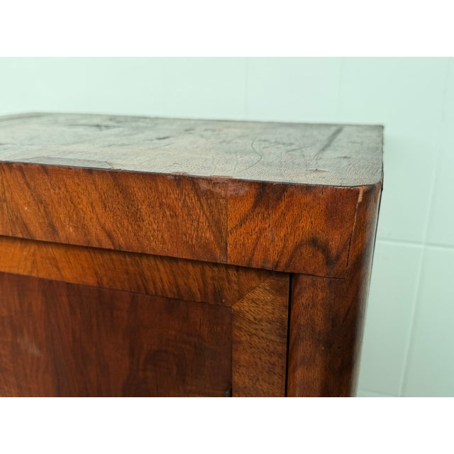 Antique Art Deco Wooden Nightstand, 1930s For Sale - Image 9 of 18