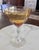 Glass 1930s Mid-Century Cambridge Glass Amber & Clear Stem Champagne Coupes - Set of 7 For Sale - Image 7 of 18