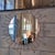 Vintage Mirror with Metal Frame, Denmark, 1960s For Sale - Image 3 of 4